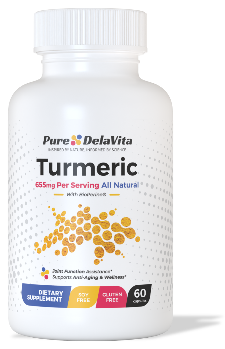 Pure DelaVita Turmeric 60 capsules