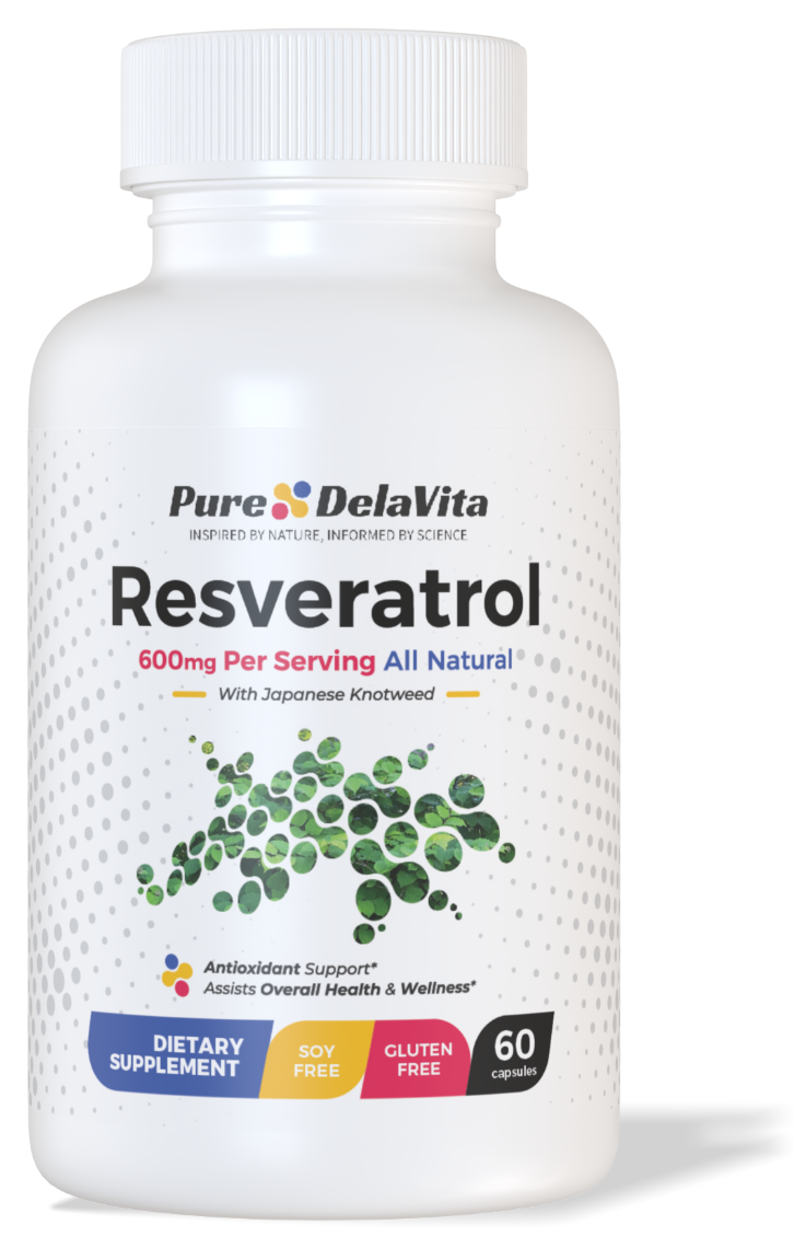 Pure DelaVita Resveratrol 60 capsules